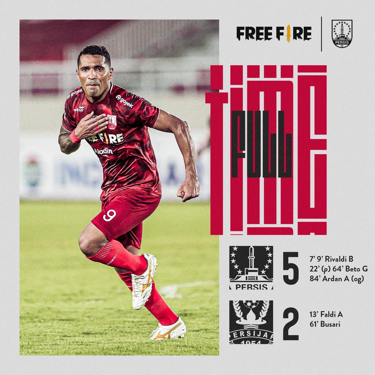 Untukmu, untuk kita, untuk 𝗟𝗮𝘀𝗸𝗮𝗿 𝗦𝗮𝗺𝗯𝗲𝗿𝗻𝘆𝗮𝘄𝗮! 🎁🔴

#PERSISPERSIJAP #LaskarSambernyawa