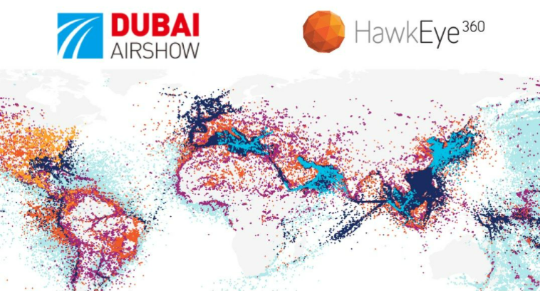 hawkeye360's tweet photo. HawkEye 360 will be at the @DubaiAirshow next week. Be sure to visit Booth 1630 to learn how our space-based #RFGEOINT is revolutionizing the industry. https://t.co/RROaxlYCjv