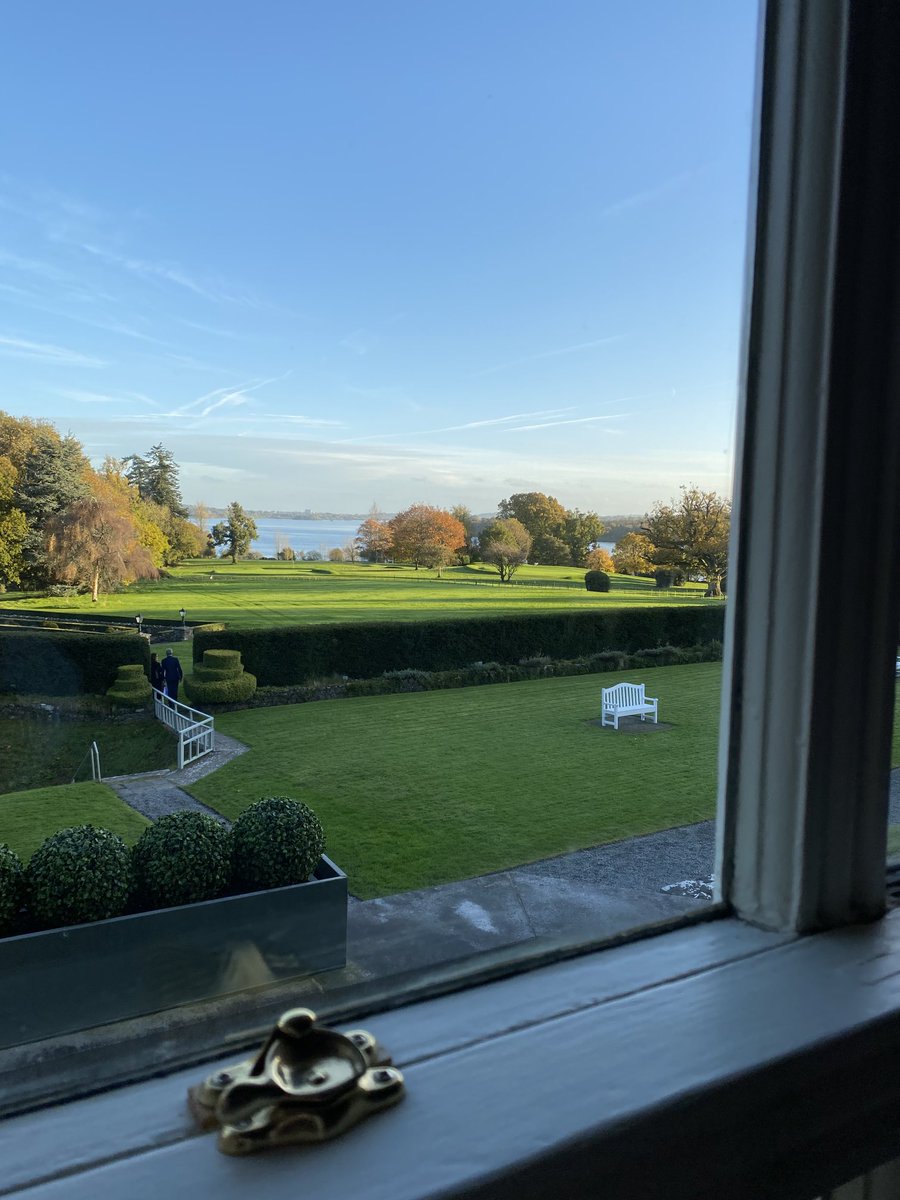 DunbrodyHouse's tweet photo. What a stunning view from our bedroom over the lake @VPLodge #ViewFromAWindow #irelandsbluebook2022 https://t.co/pQ3qsSVJAo