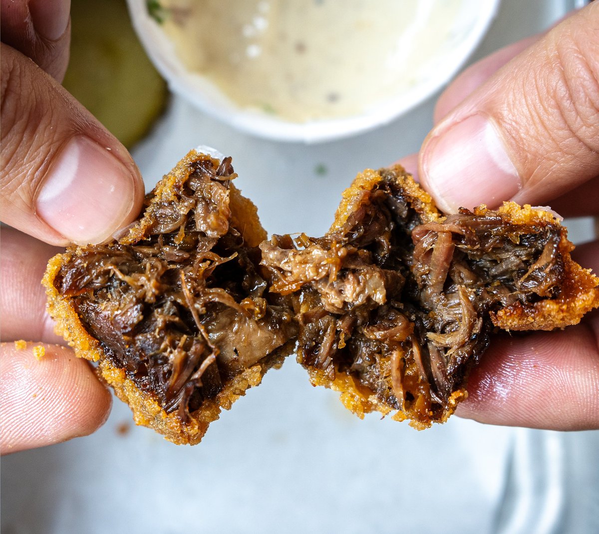 No need for introductions -our beef shin nuggets are simply the kings of pre-steak snacking 👑 👑 👑

T O M O R R O W 👇
Come and grab yours at the <a href="/BackyardCinemas/">Backyard Cinemas</a> from 6pm or Kingspark from 5pm

💪 tag a mate who would smash this

.
.
.
#bbq
#beef
#yougottaeatthis