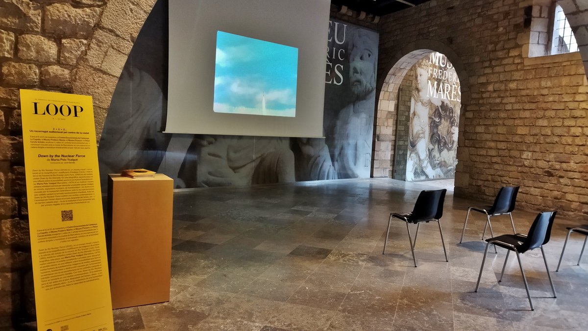 MuseuFMares's tweet photo. 📽️Torna el @LOOPBarcelona al Pati del Museu amb el vídeo 'Down by the Nuclear Force', de l'artista Marta Polo Ysalgué i comissariat per Jordi Garrido.
📆Del 9 al 21 de novembre
🎟️Gratuït
#LOOPBarcelona2021 #LOOPFestival https://t.co/so43iiqOIk