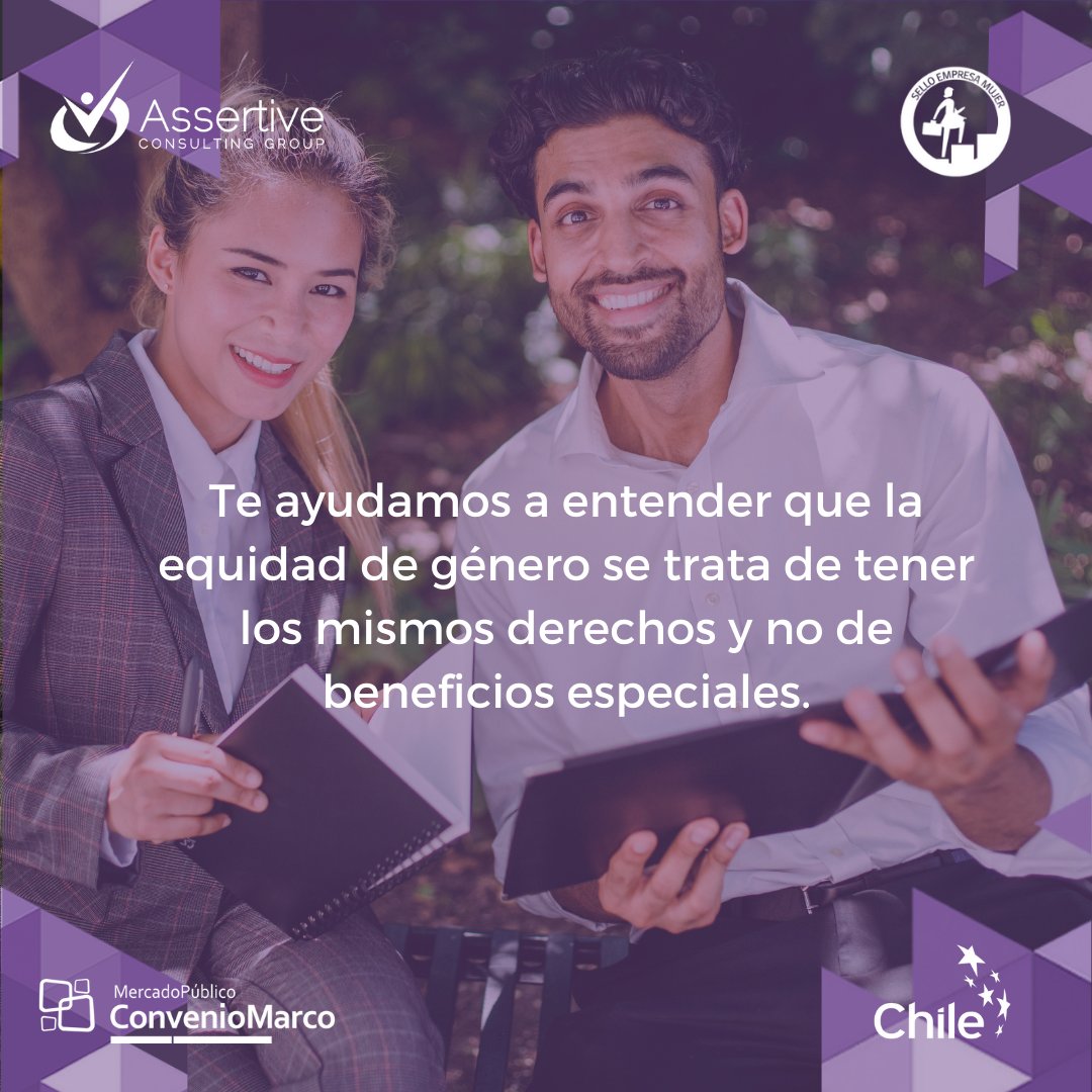 Assertive_CG's tweet image. Siempre se puede avanzar en equidad de género!