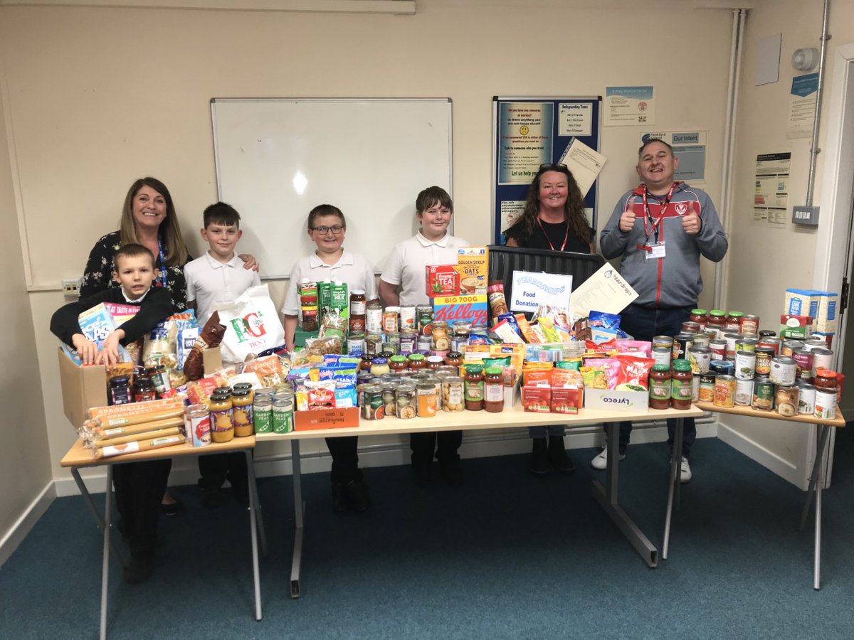 Food for <a href="/TeardropsOrgUK/">Teardrops Supporting Your Community</a> kindly #donated by our families &amp; staff to #support our homeless local #community &amp; to raise awareness of #worldhomelssday. Thankyou to all who donated. #ourcommunitymatters #charity #workingtogether #kindness <a href="/superseveriano/">Sev Gomez-Aspron MBE 🇬🇧</a> <a href="/BForYouth1/">Business For Youth</a> <a href="/nlwrotaryclub/">NLW Rotary Club</a>
