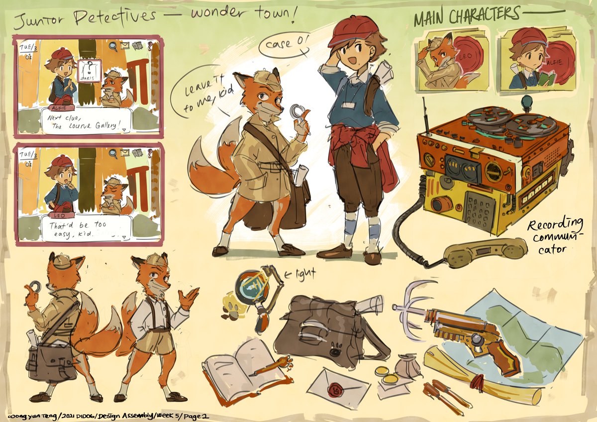 sketches for my class.
idk which one my lect would want me to finalize.
one is cutesy pinky otome game vibes.
the other is probably a Layton sequel is2g
the last one is cute circus vibes 