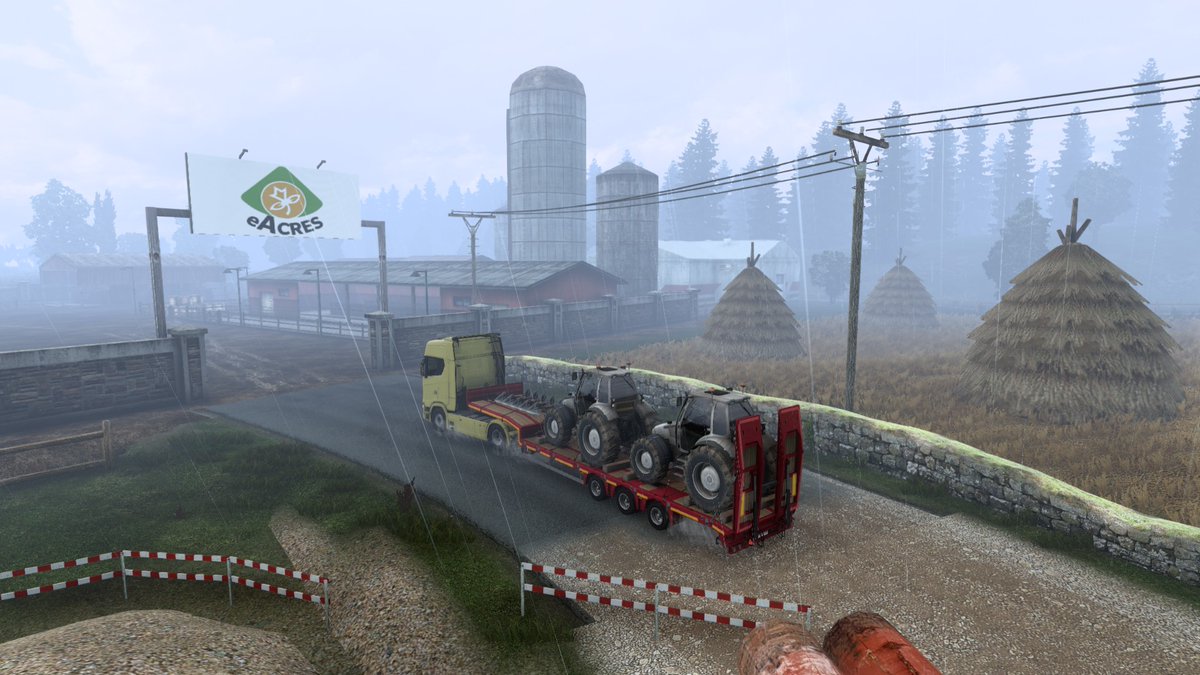 NeonGPLogistics's tweet photo. Two tractors for eAcres - Brussels, Belgium.
#EuroTruckSimulator2 #WorldofTrucks #BestCommunityEver #VirtualPhotography #LogisticsPhotography https://t.co/c5Jap2R7OH