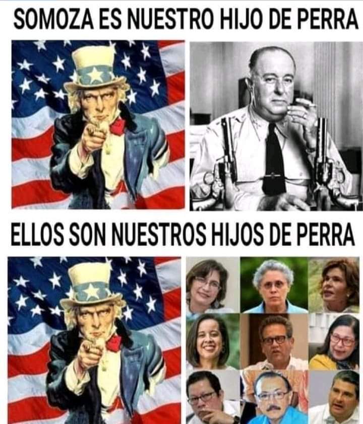 SapitaFSLN's tweet photo. Presidente de #EEUU Franklin Delano Roosevelt para referirse al dictador d #Nicaragua Anastasio Somoza a quien también considero como su hijo d perr🐕 y esa asi como el imperio considera a sus lacayos, peleles, vende patria, como SUS HIJOS DE PERR🐕S https://t.co/veCj4KUTbM