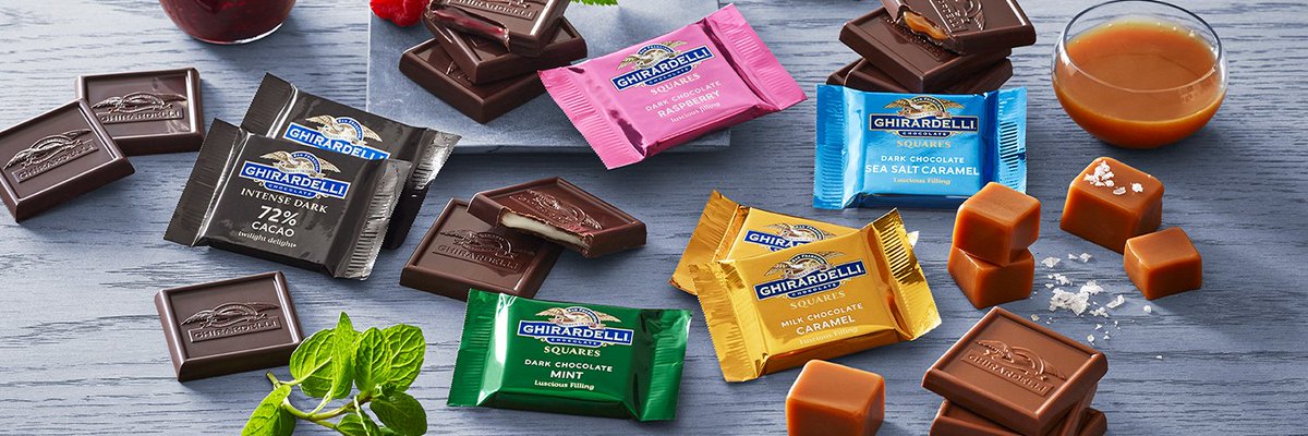 Celebrating a special occasion? Delight your loved one with custom chocolate gifts from Ghirardelli. This custom mix chocolate gift bag can be filled with your choice of 75 gourmet, slow-melting chocolate SQUARES.