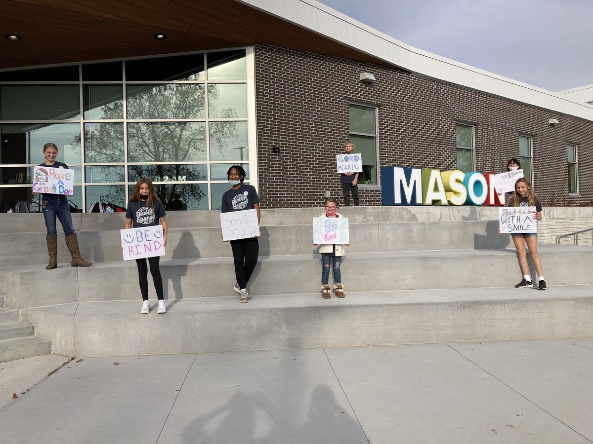 Today is a GREAT day to have a GREAT day! Thank you MAE STUCO for starting our day off with a smile! 😎🤩🥳 #youmatter #bethesunshine