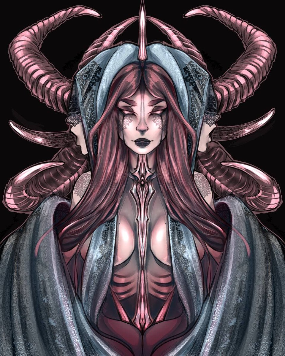 ewolvie's tweet photo. #witch #ArtistOnTwitter #drawing #myart #Procreate https://t.co/v1Lm8Dnr83