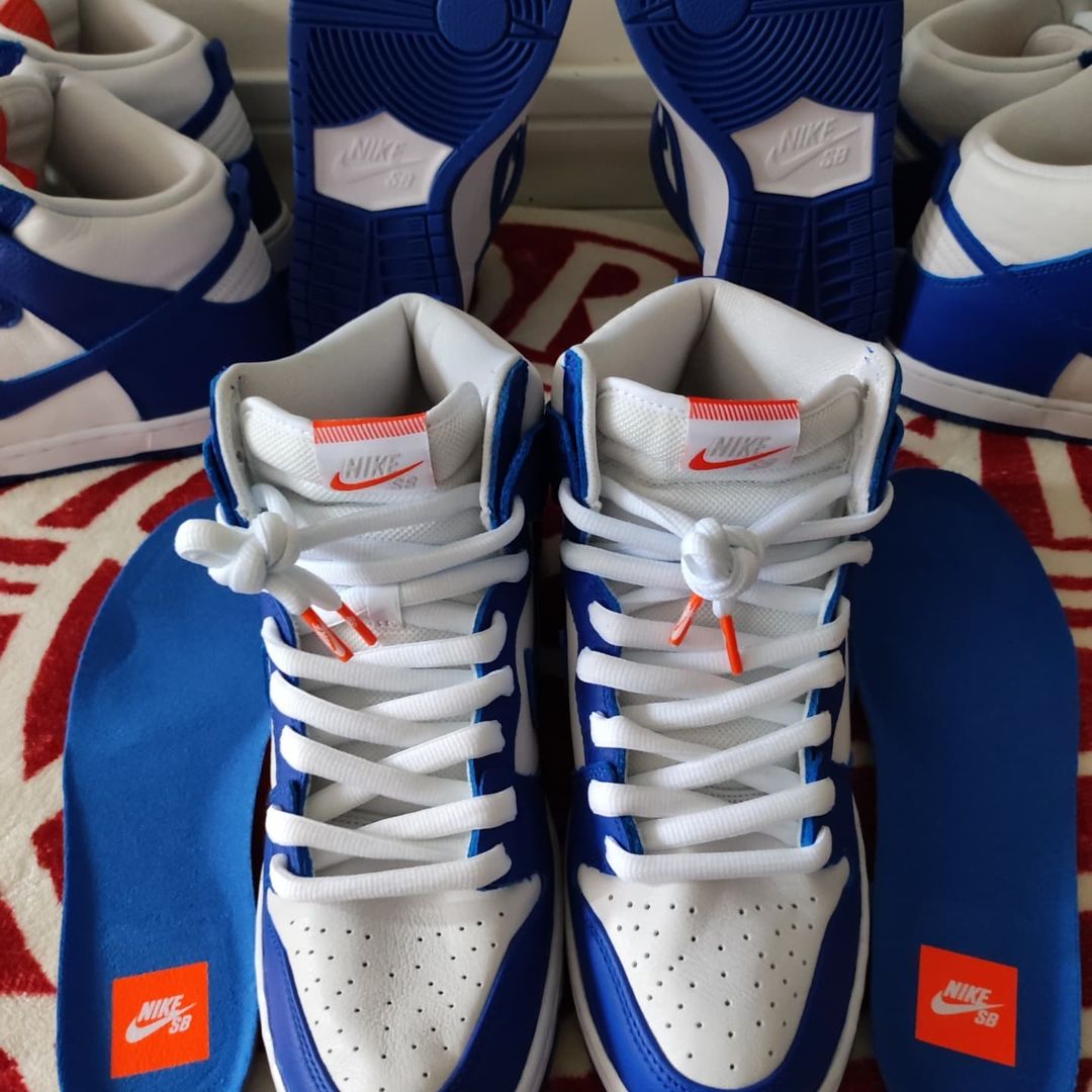 Modern Notoriety on X: "Nike SB Dunk High Orange Label "Kentucky