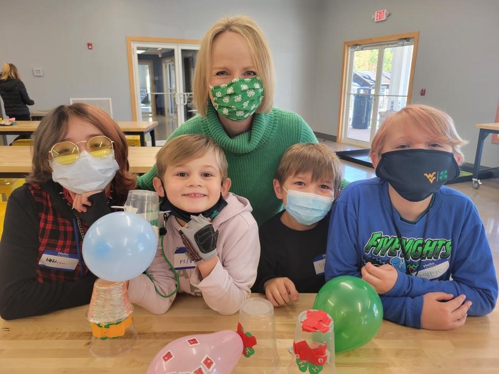 JSirangelo's tweet photo. I had such a fun and exciting time visiting @WVUExtension's new #STEM building today at Jackson’s Mill 4-H Camp. Thanks to the @4H’ers for sharing the Balloon-bots they built for a little friendly competition! #StartASpark #Opportunity4All https://t.co/LPon92sAJD