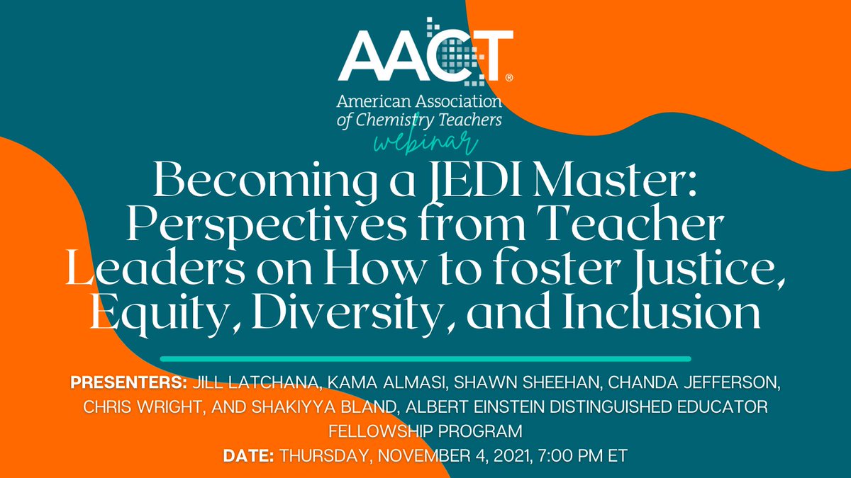 AEF Program (@aef_program) on Twitter photo Did you miss the discussion by <a href="/TheRealChandaJ/">Chanda Jefferson</a> @ProfShakB <a href="/AlmasiKama/">KamaAlmasi</a> <a href="/cwright4math/">Chris Wright</a> <a href="/SPSheehan/">Shawn Sheehan</a> <a href="/jlatchana/">Jill Latchana</a> on sharing #JEDI resources? Catch the replay with the <a href="/AACTconnect/">AACT</a> audience. teachchemistry.org/professional-d… Did you miss the discussion by <a href="/TheRealChandaJ/">Chanda Jefferson</a> @ProfShakB <a href="/AlmasiKama/">KamaAlmasi</a> <a href="/cwright4math/">Chris Wright</a> <a href="/SPSheehan/">Shawn Sheehan</a> <a href="/jlatchana/">Jill Latchana</a> on sharing #JEDI resources? Catch the replay with the <a href="/AACTconnect/">AACT</a> audience. teachchemistry.org/professional-d…