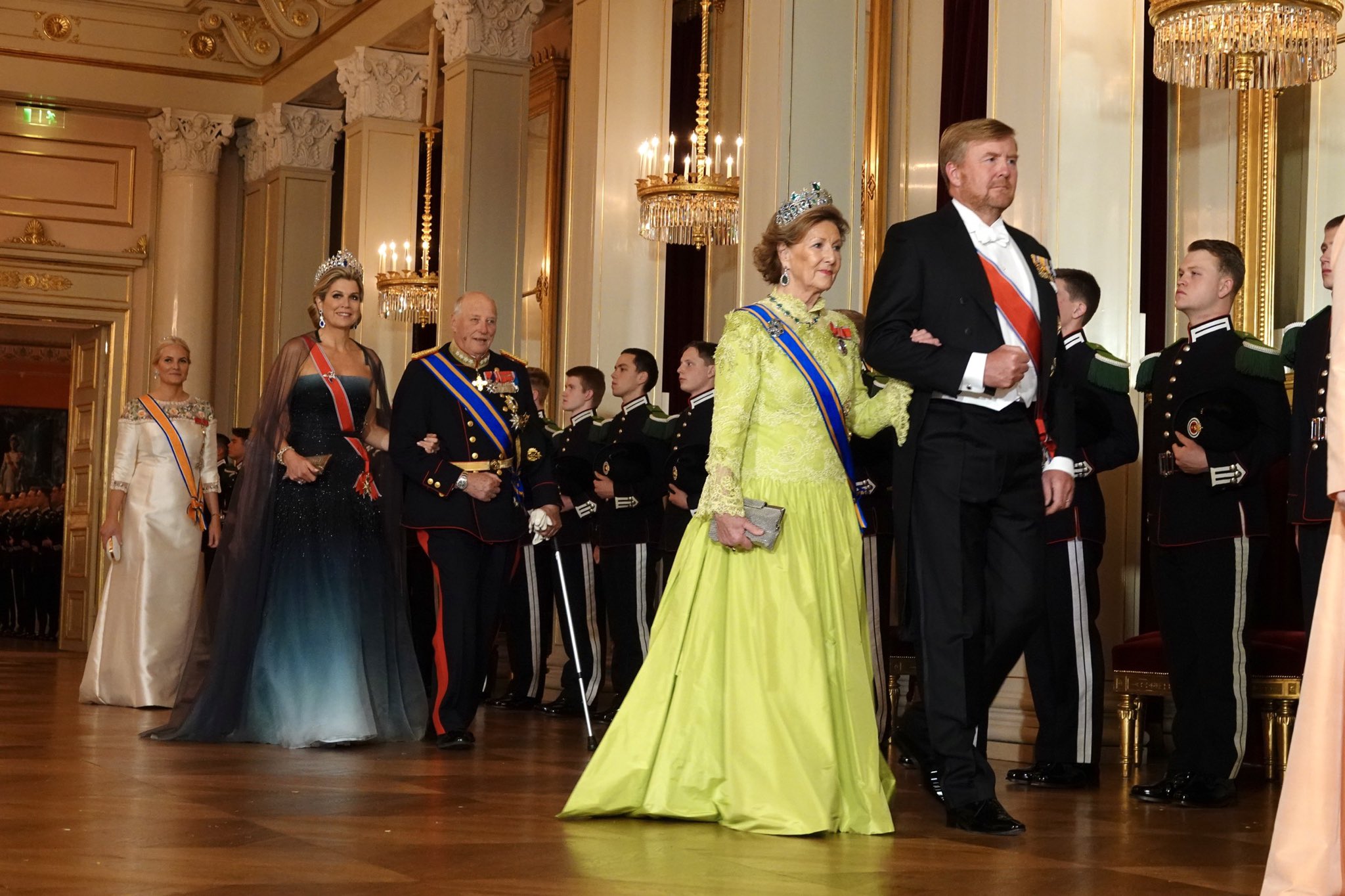 Король и королева норвегии