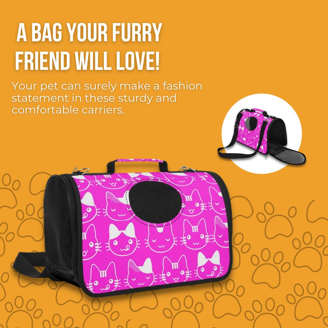 AllAmbitionsUS's tweet photo. Introducing our NEWEST Print On Demand product available on our site! Our Pet Carrier Bags are perfect for your furry friends. Have your pet travel in style this season. 🐶🐱
•
•
•
#PrintOnDemand #Dropship #PetCarrier #PetBags #Dropshipping #TravelBags #Ecommerce https://t.co/KbRaGyBs4a