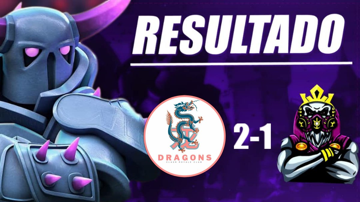#Resultados | #ClashRoyale

Gran partido donde nuestro rival fue mejor

🏆 <a href="/ClashRoyal_CL/">ROYALE CHAMPIONS LEAGUE ⭐</a>
🆚 <a href="/Dragons_CRC/">Dragons CRC</a>
📌 Jornada 1
📊 1-2

GG WP!