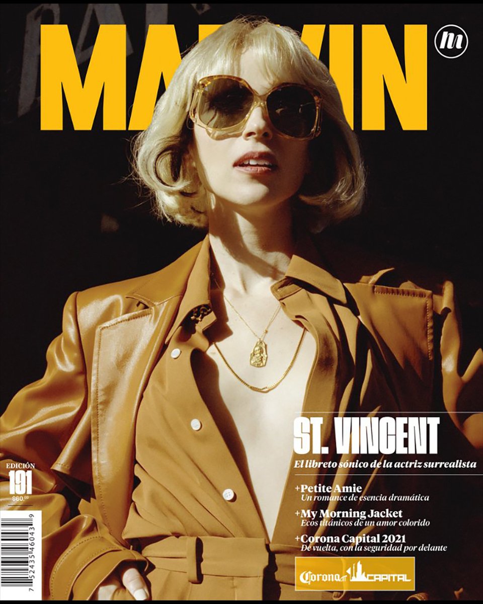 St. Vincent tweet media