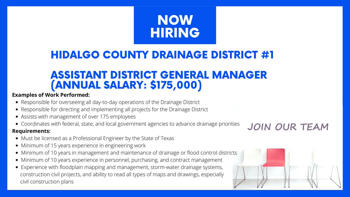 HidalgoHR1's tweet photo. Do you meet the requirements to be our next Assistant District General Manager?

Follow this link to learn more about this job opportunity: https://t.co/APQkAlcFtY https://t.co/Q40ju8IKPr