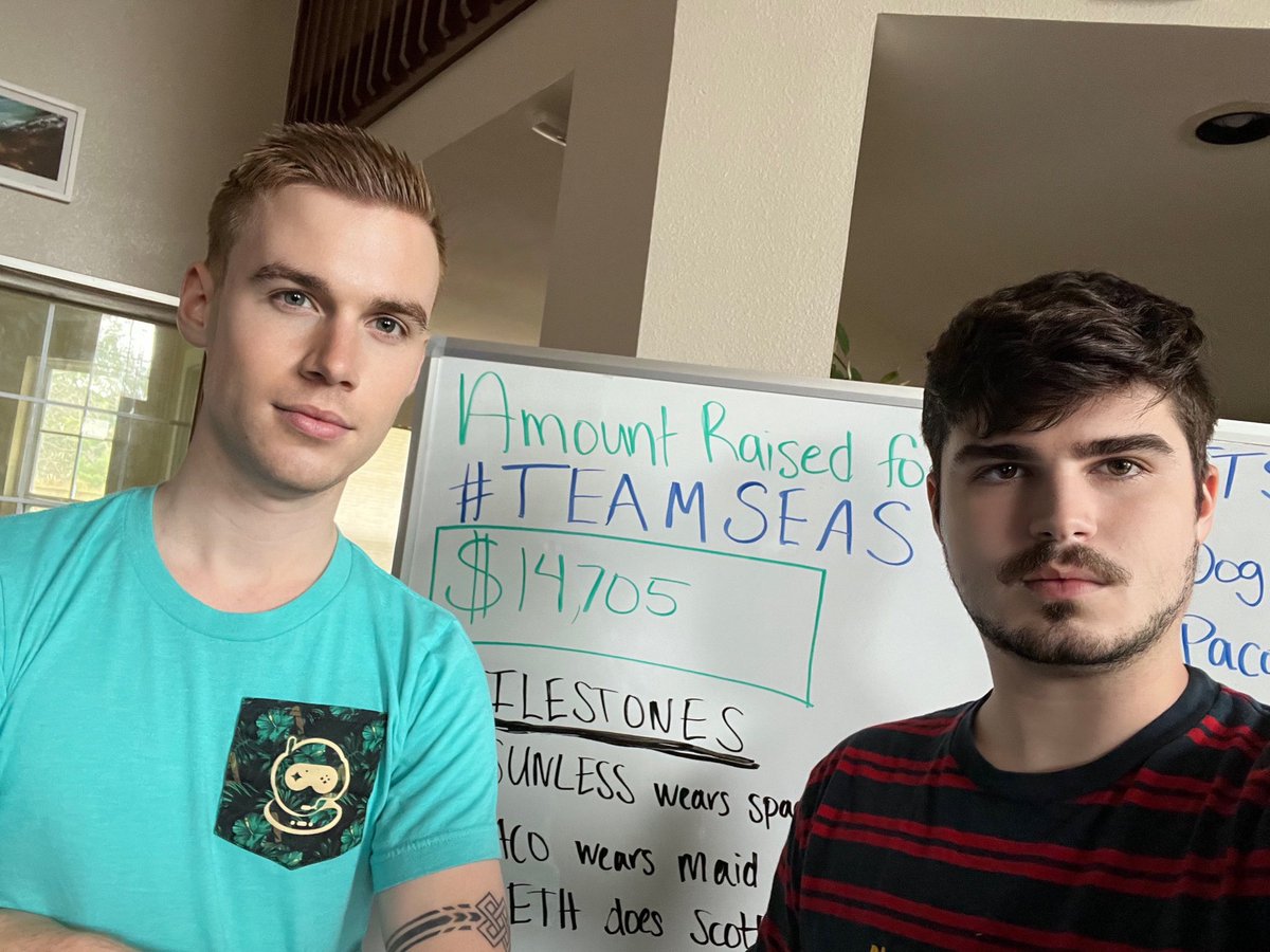 AllaireMatt's tweet photo. raising money for @teamseas with @Lethamyr_RL + @SunlessKhan https://t.co/1QWkh6eejS