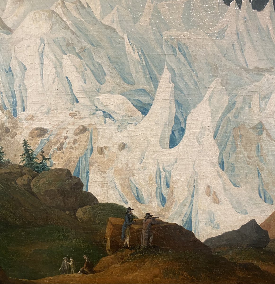 Jean-Antoine Linck, Vue des Alpes, 1799, musée des Beaux-Arts de Chambéry #Chambéry