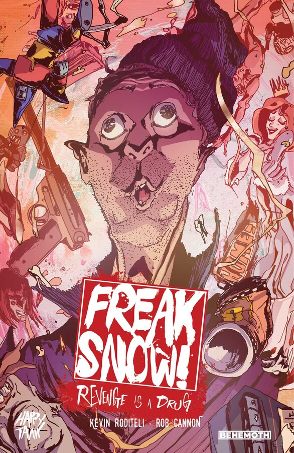 KevinRoditeli's tweet photo. My new GN Freak Snow: Revenge is a Drug can be PREORDER NOW on Simon &amp; Schuster, Amazon, Barnes &amp; Noble and your local book stores!🙌

I'm excited, it's the first time a comic that I wrote release in book stores.😃🤘

PS: You will be able to preorder with Previews (DEC) as well! https://t.co/BTKEdqoAnd