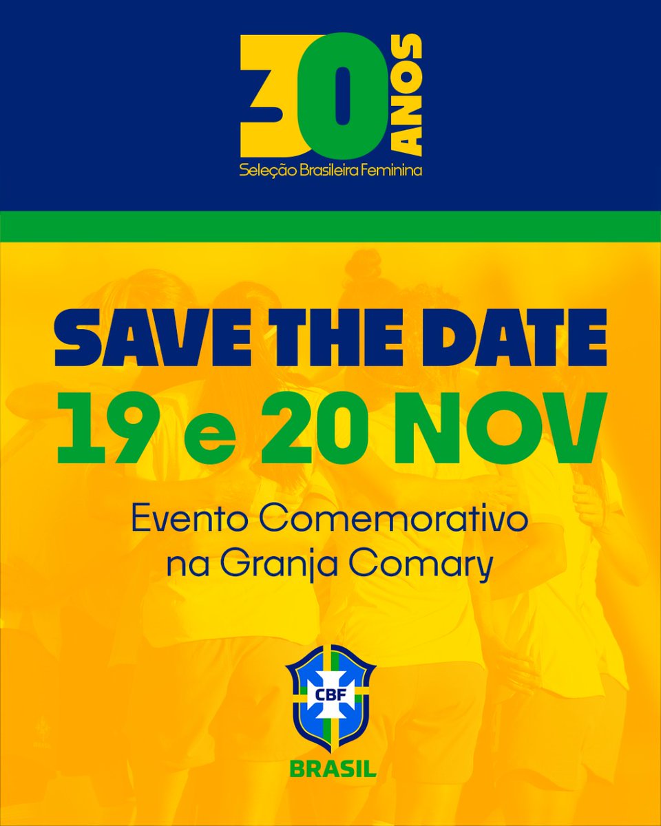 SelecaoFeminina's tweet photo. O encontro resgata e enaltece a história de mulheres pioneiras na modalidade, que ousaram jogar bola em um período que o futebol era proibido por lei. #AsPioneiras 🇧🇷

Veja todos os detalhes ➡️ https://t.co/cPPhe4e8DK https://t.co/dhVMkI05Gn