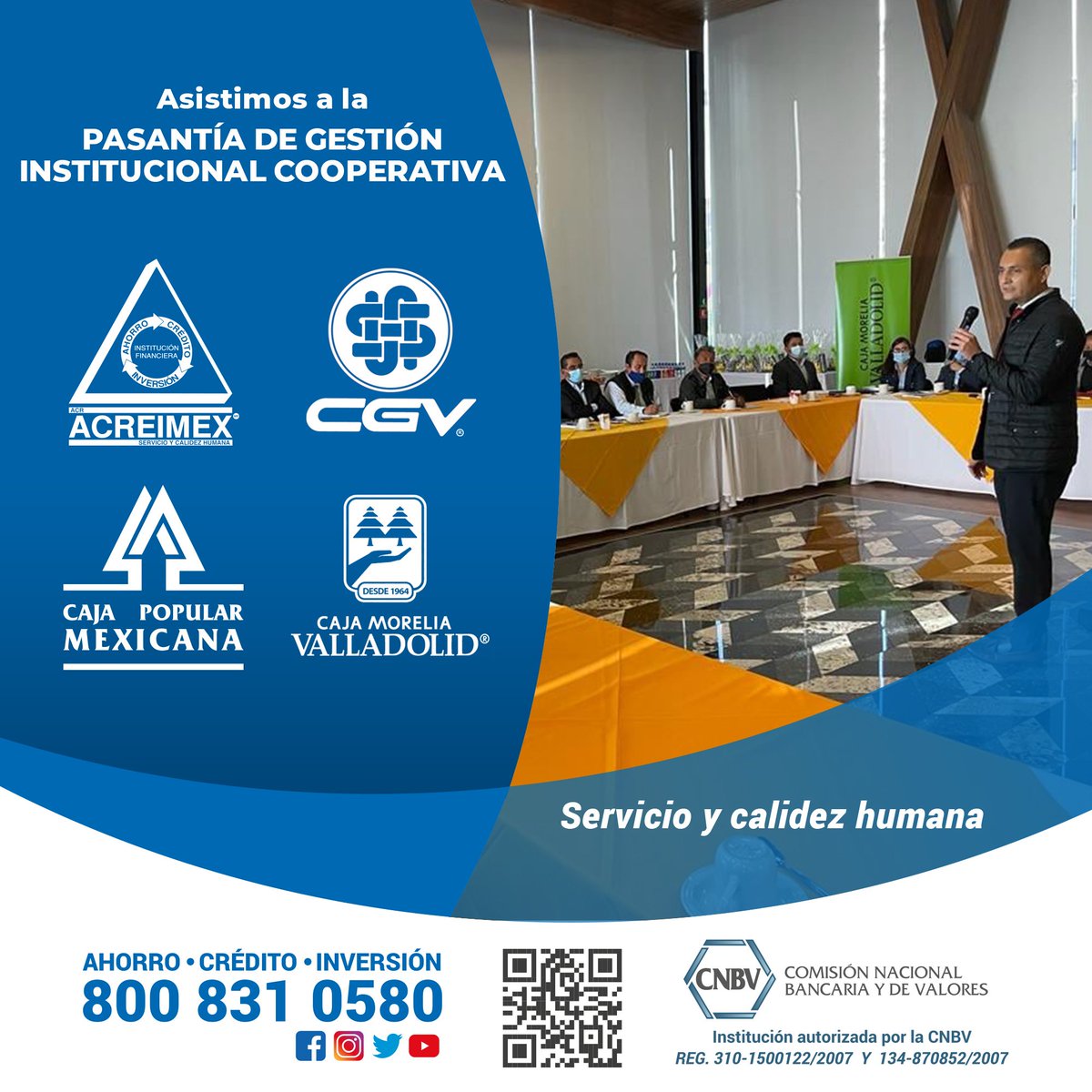 AcreimexOficial's tweet photo. ✅Pasantía
Cooperación entre Cooperativas
📶 #CrecemosJuntos   #ServicioYCalidezHumana 
#VivosYActivos #Cooperativismo  💙🌲🤝 
Gracias por las atenciones🙏 
@Caja_Morelia #FCCAP
@CajaMexicana #CajaGonzaloVega #CGV https://t.co/ejSDMo4j6A
