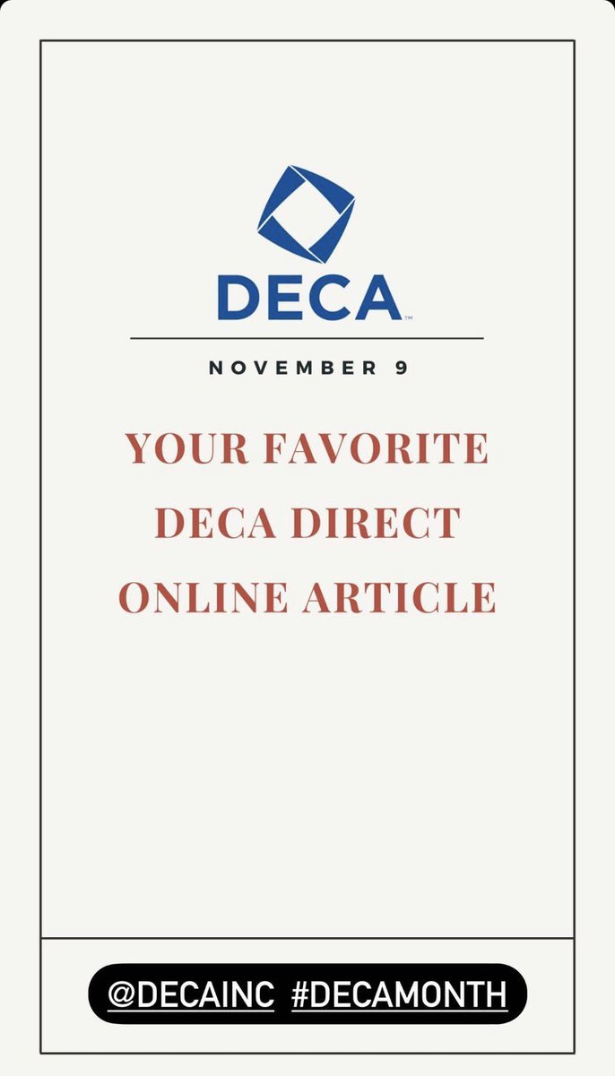 Glendale DECA tweet media