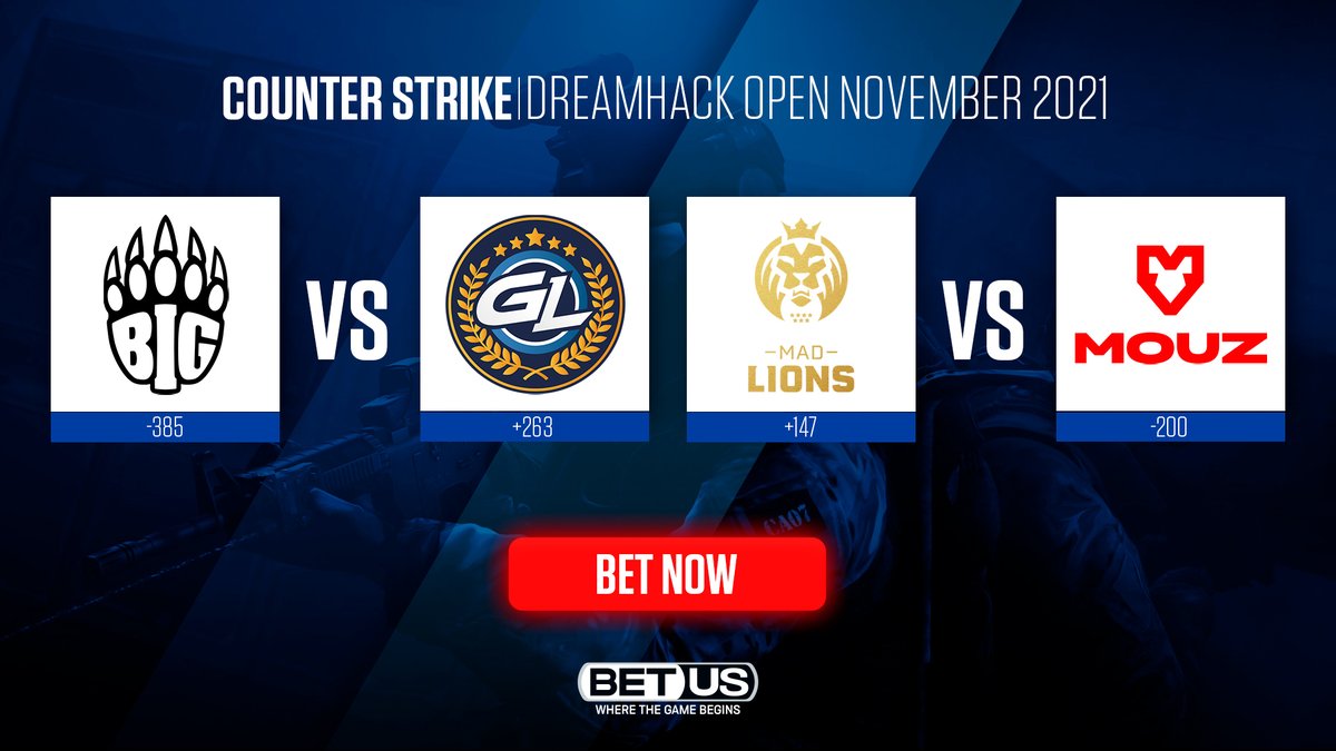 Dreamhack Open starts tomorrow 🔥

🔴 Have you placed your bets yet? bit.ly/betus_esports