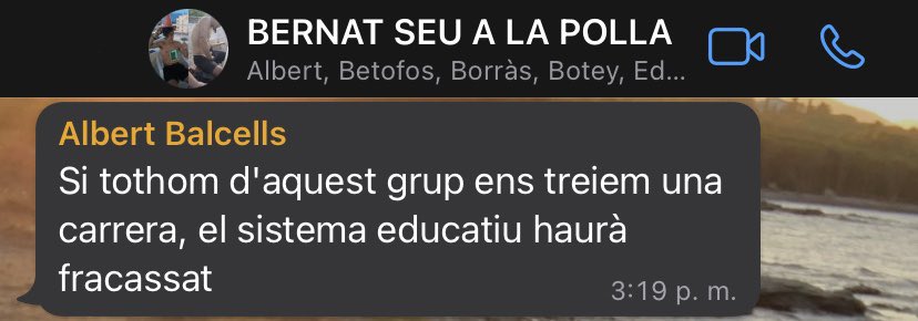 puigdemxnt's tweet photo. és el missatge amb més veritat que he rebut mai, honor i glòria https://t.co/osjniZxDZs