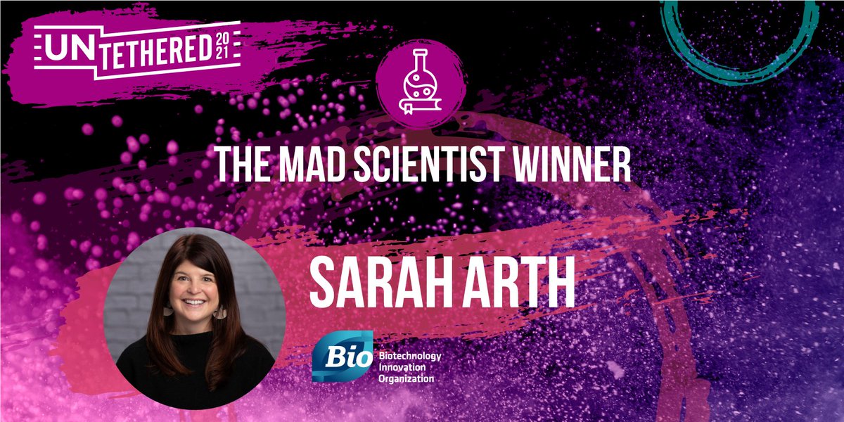 Congratulations Biotechnology Innovation Organization - BIO for winning the #UNTETHERED2021 Mad Scientist Award! Your innovative spirit and willingness to break the mold is an inspiration to the entire events industry. Congrats! #eventprofs #madscientist #events