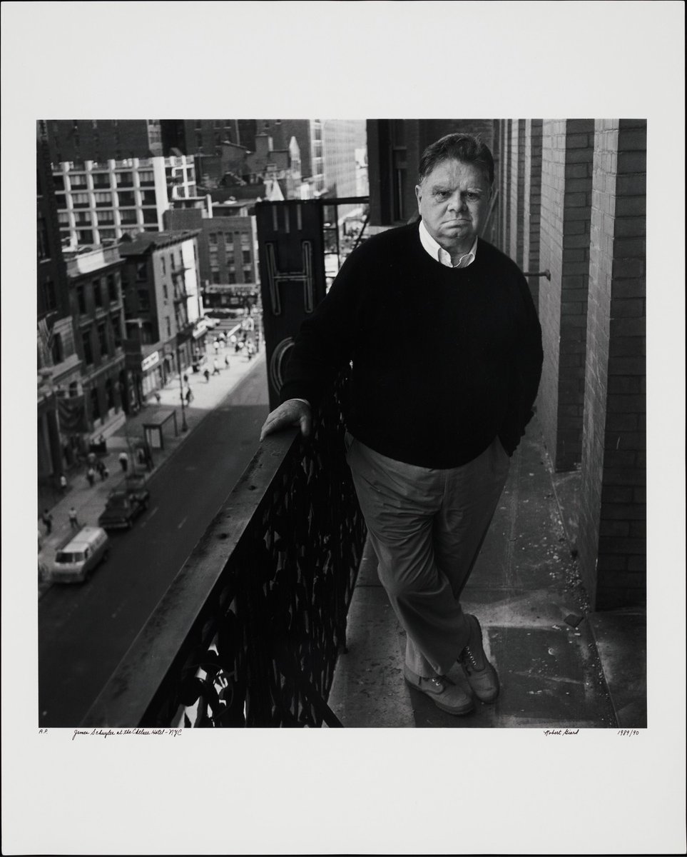 BeineckeLibrary's tweet photo. James Schuyler at the Chelsea Hotel
from Robert Giard Photographs https://t.co/wJJF1geMuv @GiardFoundation https://t.co/xO6OjJ3rJL