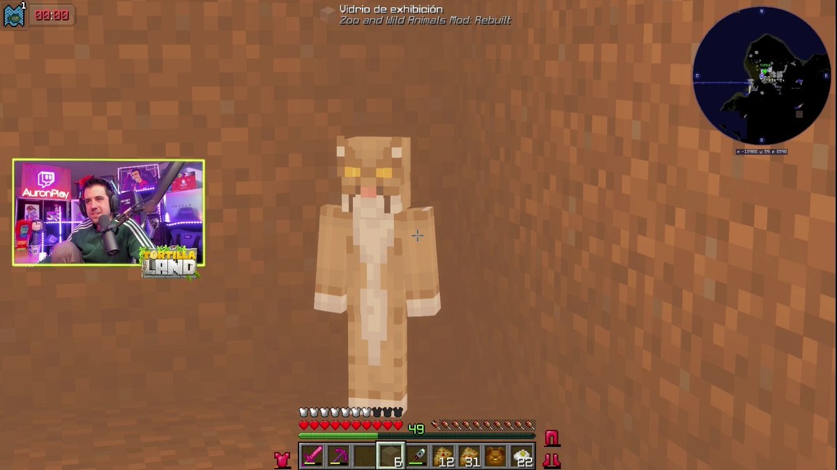 madif_'s tweet photo. [😾] *°
*°*|@auronplay -Dices "de pequeño quemaba cosas, ahora ya no" pero hoy le prendiste a todo. Tremenda misión con un gran tesoro el gato gruñón, se nota q tienen una relación amor/odio. Todo fue buenísimo! Que bien me la pase en este episodio. Gracias por tanto🤍 descansa✨ https://t.co/o1lawKPc6D