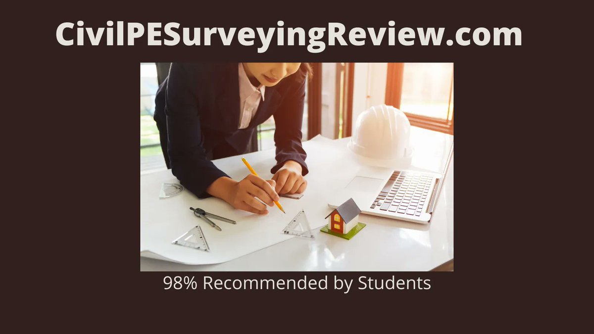 Endertech's tweet image. The stories from students using Civil PE Survey Review has shown high success rates. Higher than 98% to be precise!

@Endertech congratulates Civil PE Surveying Review for helping students pass their Surveying Review.
Learn more: bit.ly/2GTUw5Y

#LMSdevelopment