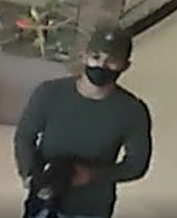 HobartPolice's tweet photo. Please Help ID this Arson suspect and “dog-napper” if you have any information on the identity of the suspect please contact Det. Sergeant Robert Brazil at 219-942-4666 or email at rbrazil@cityofhobart.org https://t.co/KHH4QzhTDx