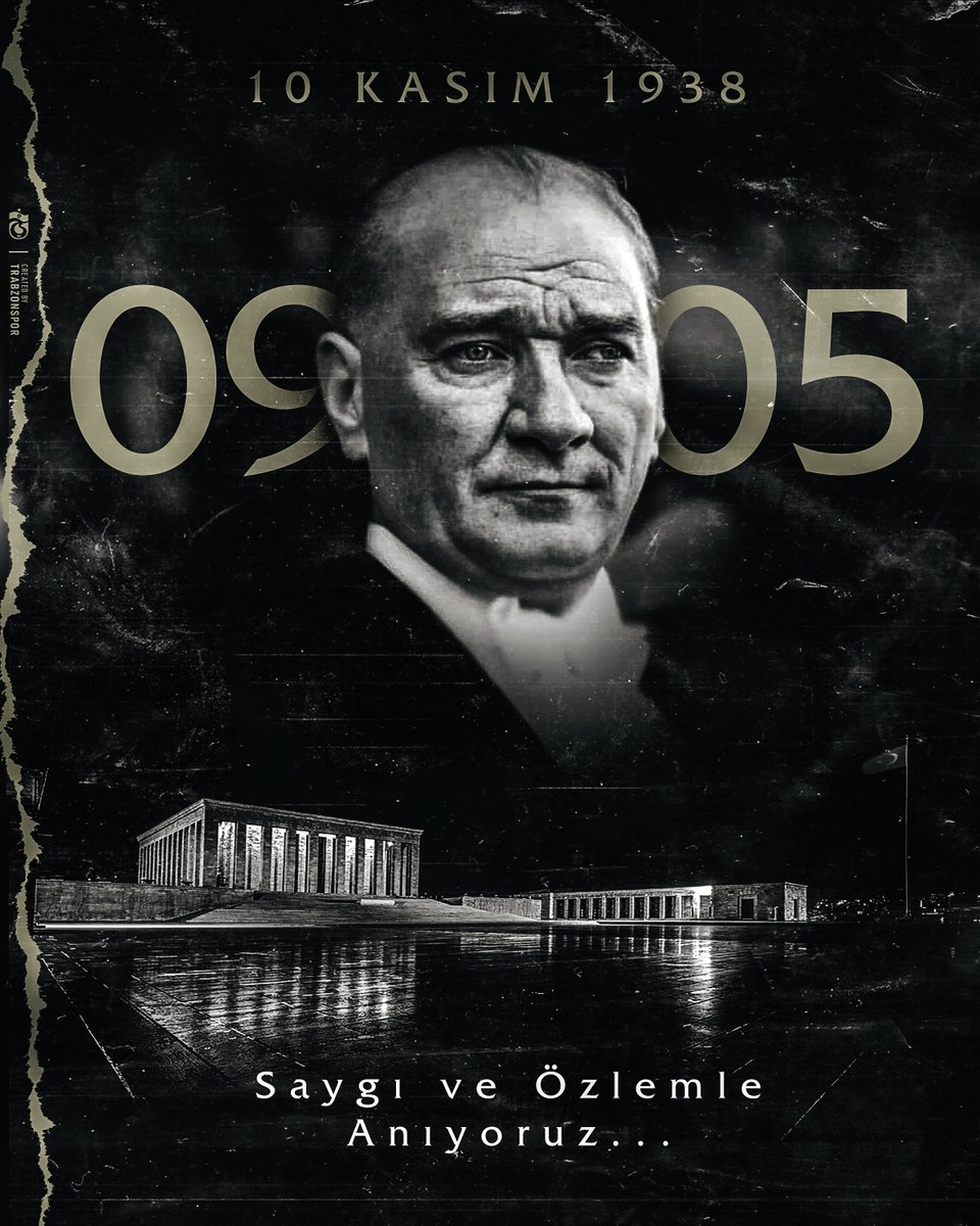 Cumhuriyetimizin kurucusu Gazi Mustafa Kemal Atatürk’ü vefatının 83. yılında rahmet, minnet ve şükranla anıyoruz. #10Kasım #MustafaKemalAtatürk