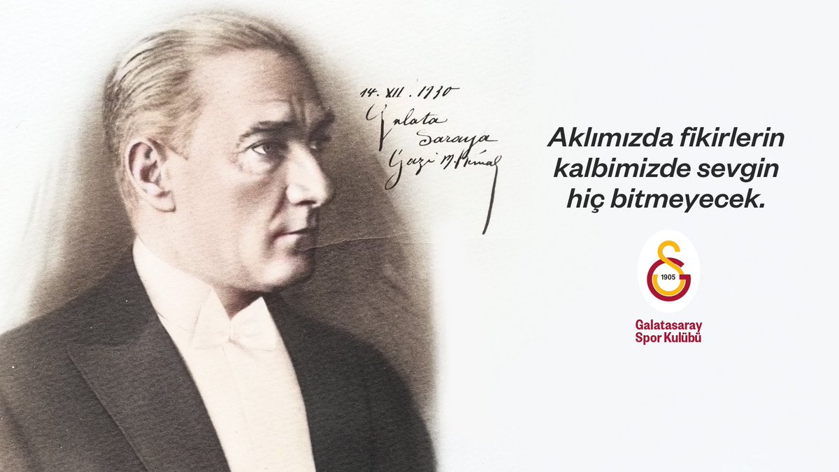 Cumhuriyetimizin kurucusu, ölümsüz fikirleri, hedefleri, ilke ve inkılâplarıyla her daim kalbimizde yaşayan ve yaşayacak olan Ulu Önder Mustafa Kemal Atatürk'ü, aramızdan ayrılışının 83. yıl dönümünde sevgi, saygı ve özlemle anıyoruz!