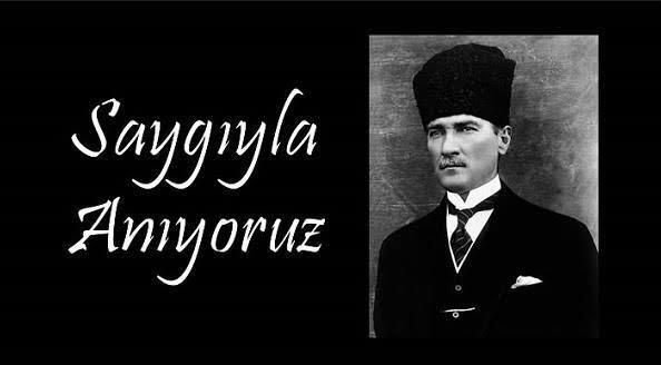 Cumhuriyetimizin banisi Gazi Mustafa Kemal Atatürk’ü ebediyete irtihalinin yıl dönümünde saygıyla yad ediyoruz. #10Kasım
