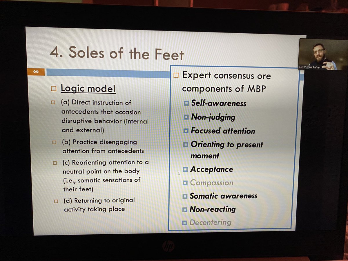 KerrieEli's tweet photo. Loving this training/curriculum—Soles of the Feet/Mindfulness in the Classroom. Scaffold insight and practice, practice, practice! #Mindfulness #MTSS #PBIS #BehavioralSkillsTraining https://t.co/hY9y1jIxB9