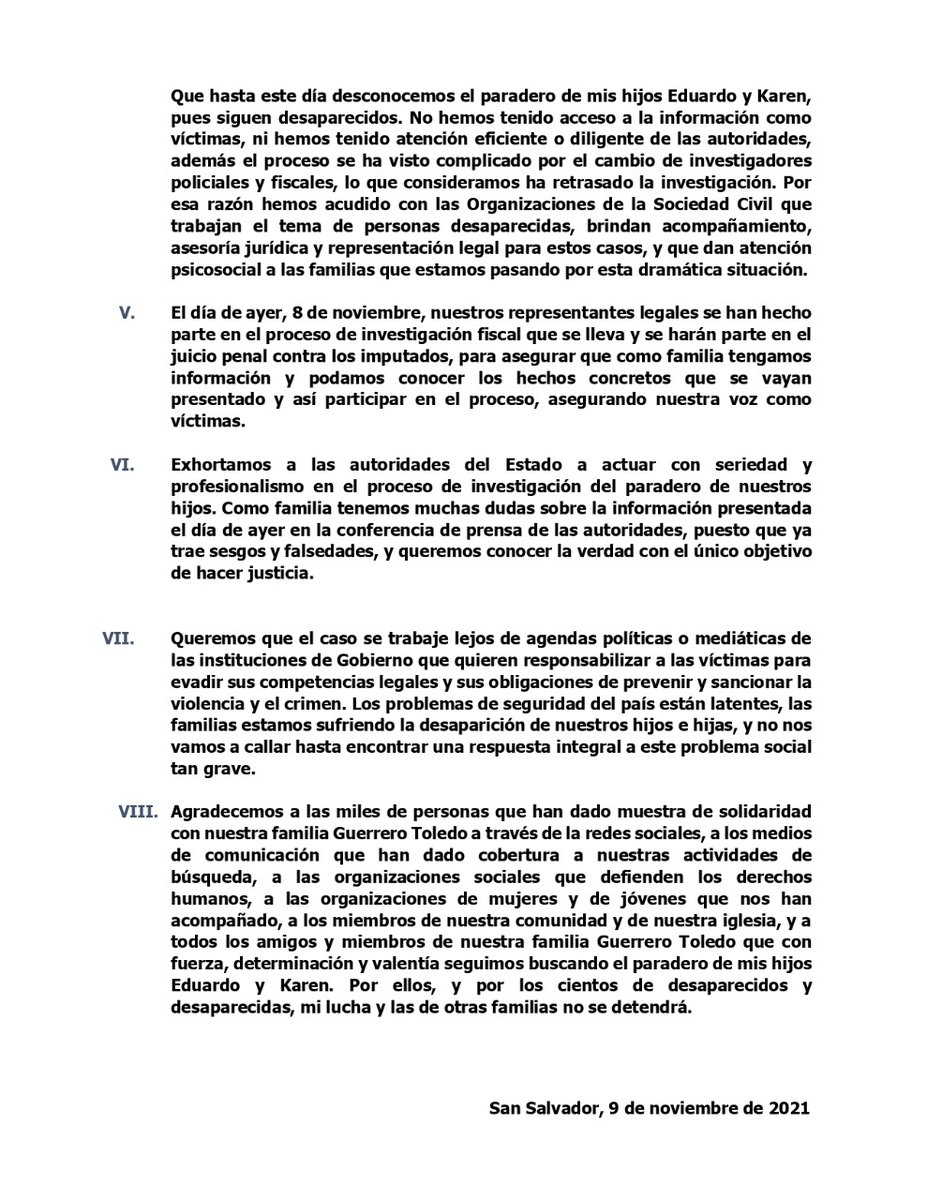 alerta_raquel's tweet photo. #Comunicado La familia Guerrero Toledo y organizaciones de DDHH, manifestamos lo siguiente: https://t.co/EYQcqkeuzb