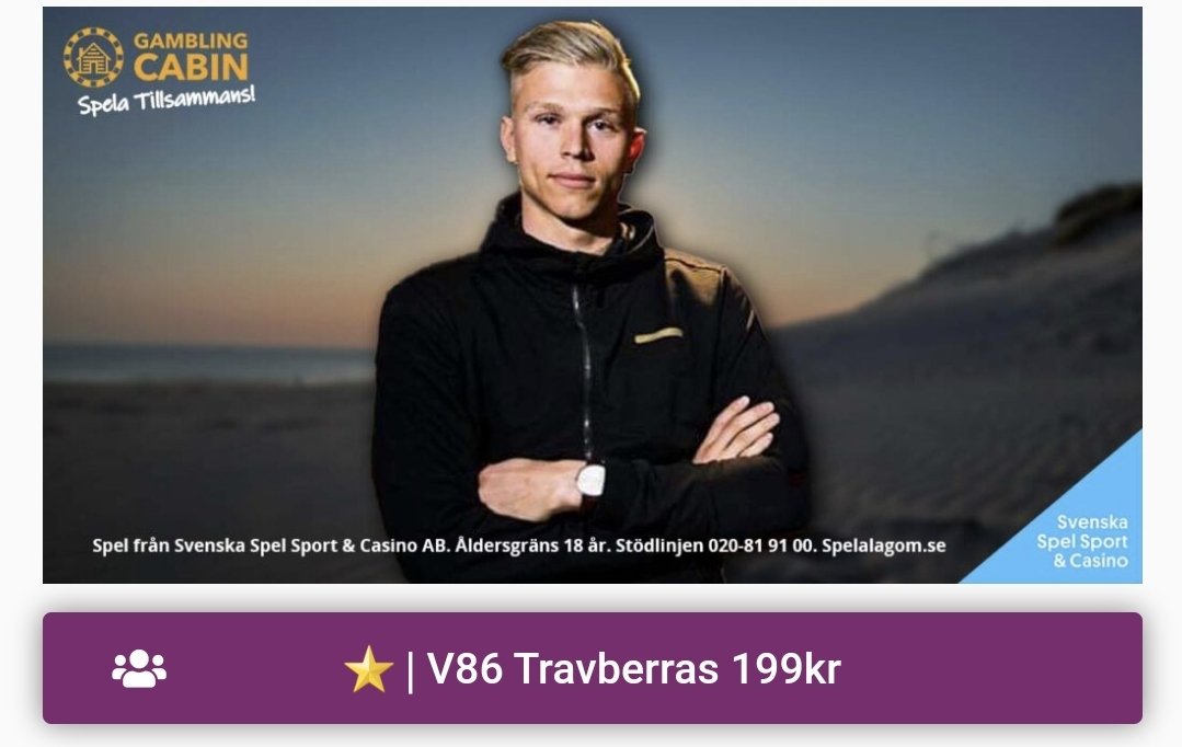 SuperJackpot på V86 och andelarna hittar du här 👇👇
299:- Unikt atg.se/spelolekkontor…
150:-  atg.se/spelolekkontor…