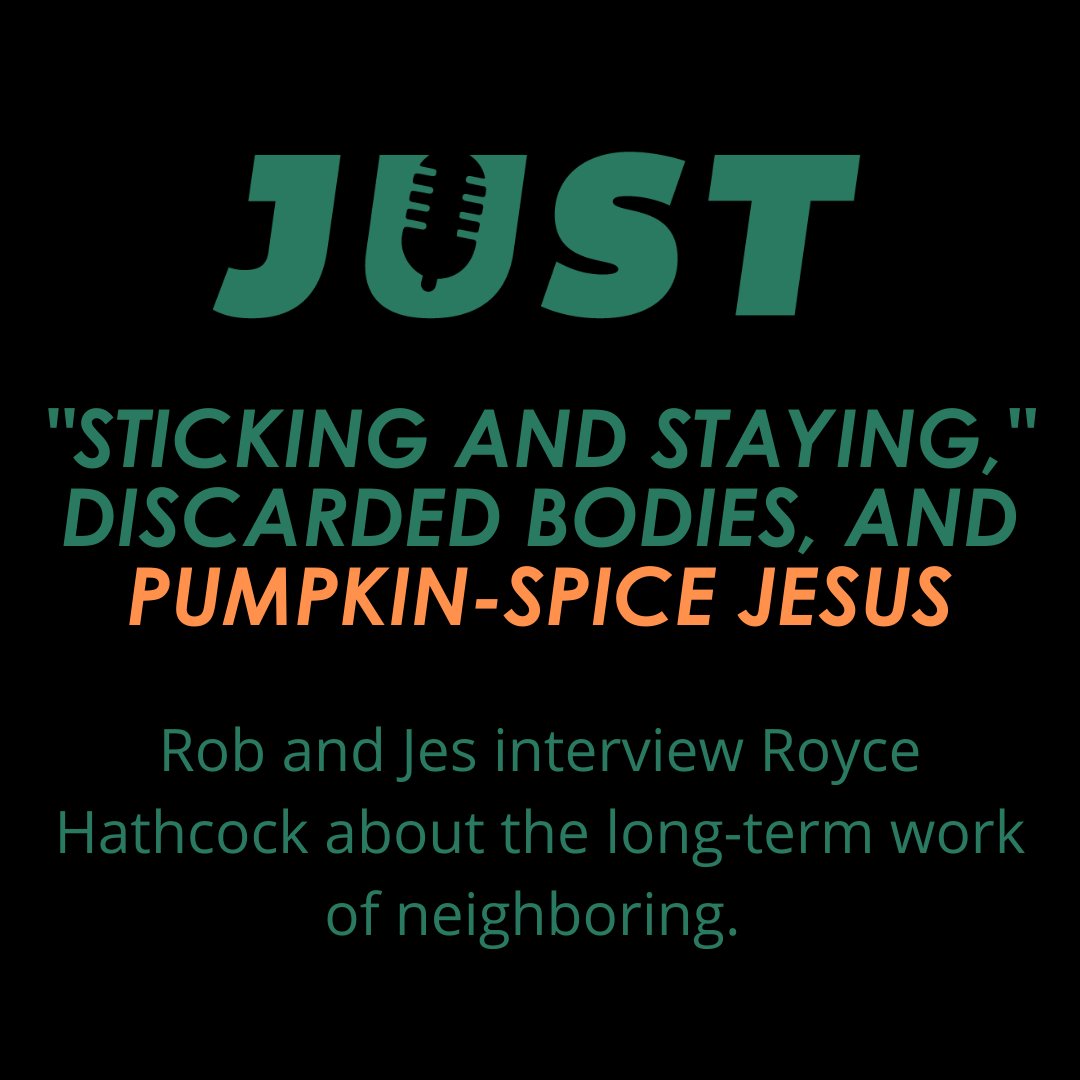 thepodcastjust's tweet photo. On this episode of JUST (our 50th!), Rob and Jes interview Royce Hathcock about the long-term work of neighboring. Royce is the Executive Director of @n2noutreach a community outreach organization focused on good neighboring.

🎧   TUNE IN NOW at https://t.co/e7UYI5aW1H #podcast https://t.co/sAKJAvtpbS