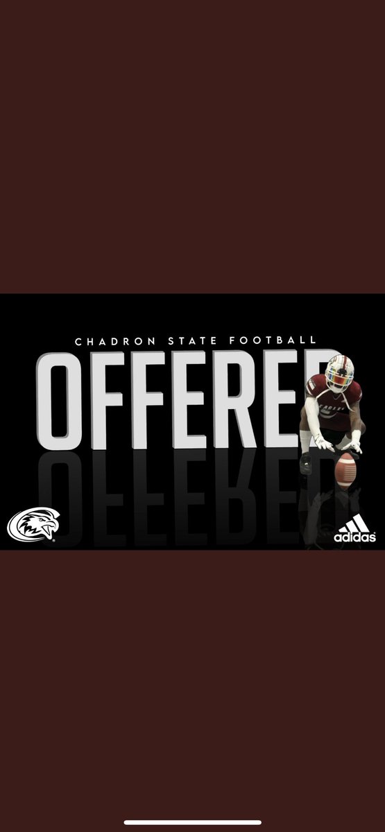 parker_wise's tweet photo. After a great conversation with @CoachSasse I am excited to announce that I have received a scholarship from Chadron State! 🦅 🔥 https://t.co/lQt0OVPWE8
