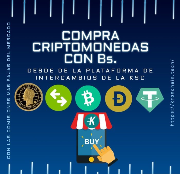 Utiliza la plataforma de la Kron Smart Chain para comprar cripotomomedas con Bs 
#blockchain #criptomonedas #swap #token #bolivardigital #bolivares #nft #buy #atomicdex