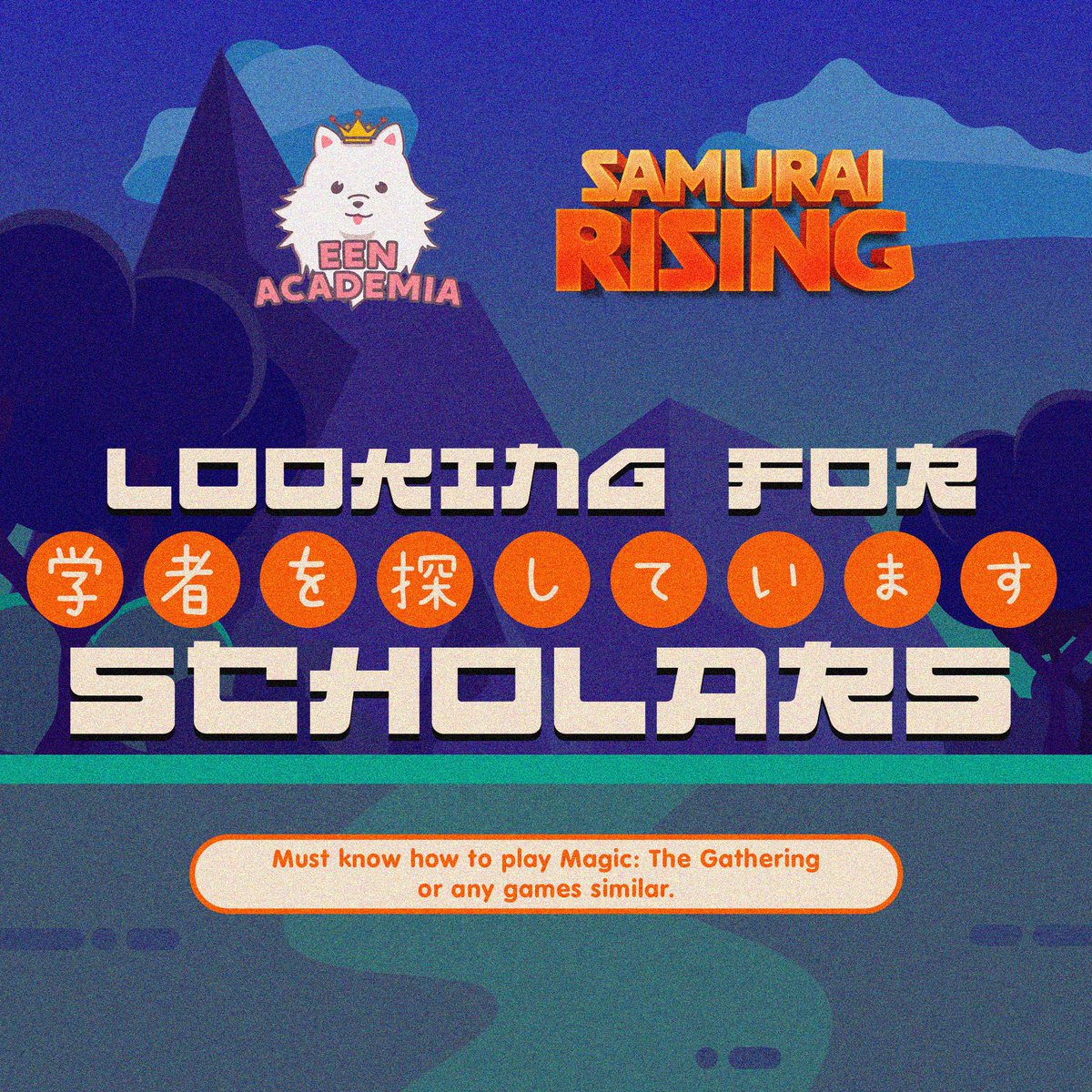 eenmercado's tweet photo. EEN ACADEMIA IS NOW OPEN AGAIN FOR LOOKING FOR SCHOLARSHIP FOR SAMURAI RISING

PWEDE ANG MGA MERON AXIE NA ISKO NA 😃

Sagutan ang form na ito: https://t.co/RwePCLzKrz https://t.co/G5zAYCMmgM