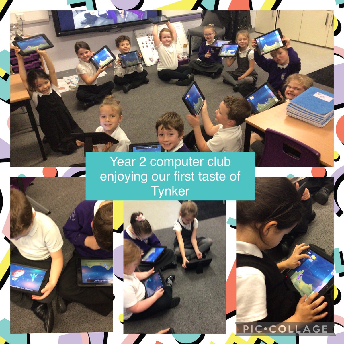 TechElliston's tweet photo. @EllistonJackal enjoying our second week of computer club. Having our first taste of @gotynker to improve our coding skills. #EllistonComp 

@ellistonacademy @Enquire1 @RebeccaVClayton https://t.co/oIT9mYfauu