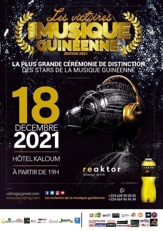 dafarayeasso's tweet photo. #VDMG_2021⭐ la plus grande cérémonie de distinction des stars de la musique guinéenne à l'honneur ,  célébrons nos artistes le 18 décembre à l'hôtel Kaloum à partir de 19H ⚫
@BoubaAngelo 🌟🌟🌟🌟🌟🌟🎼❤ https://t.co/bYRXGmRD4P