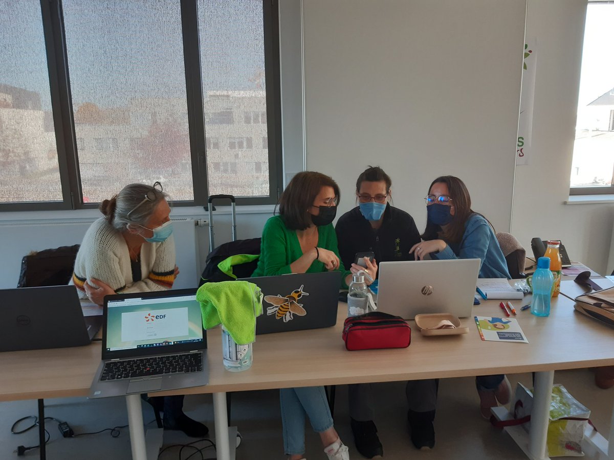 HerveMardele's tweet photo. Le pôle #Solidarité d'EDF est fier d'intervenir sur le terrain de la formation de médiation auprès des eco médiateurs de la Regie de
 quartiers d'Angers et de la Cim E.
 Merci à l'ensemble des  collaborateurs de la regie de
quartiers d'Angers pour leur accueil. https://t.co/sqZPrUvpjL