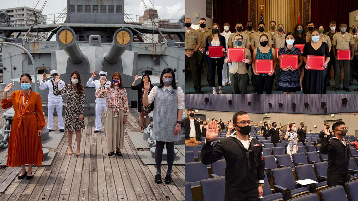USCIS_es's tweet photo. USCIS se compromete a hacer accesible el proceso de naturalización. Para servir mejor a la comunidad militar en el extranjero, hacemos entrevistas y administramos el Juramento de Lealtad por video para los miembros del servicio militar elegibles y familiares que cualifiquen. https://t.co/7kz1LMG8lD