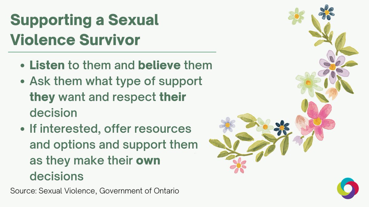 UWHealthyU's tweet photo. Know a survivor of sexual violence? Here is information on how to provide support: https://t.co/wbf9BP6Qrq
