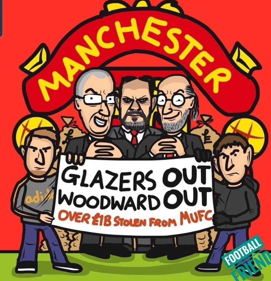 paulinegillan's tweet photo. @ohfuukaduck @timlongsports @neilashton_ @_Nick #GlazersOut #WoodwardOut #BlockMUFC ##OleOutNow https://t.co/kQXbdYApVF